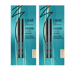 Lakme Set of 4 Eyeconic Kajal 0.35g Each - Deep Black-5
