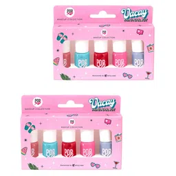 MyGlamm 10 pcs POPxo Mini Nail Polish - Vacay - 3 ml Each-58