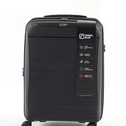 Travel Blue Journey Jet Textured Hard Suitcase Trolley Bag-image-70