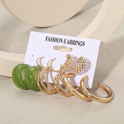 Jewels Galaxy Multicoloured Contemporary Hoop Earrings-27
