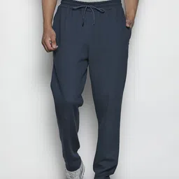 boohooMAN Smart Tapered Diagonal Interlock Track Pants-image-59