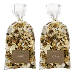 SOUL & SCENTS Brown Textured Vanilla Potpourri Flower-3