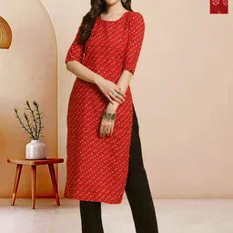 Moda Rapido Pack of 2 Printed Straight Kurta with Trousers-image-22
