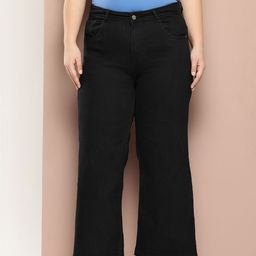Sztori Women Plus Size Relaxed Fit Stretchable Jeans-14