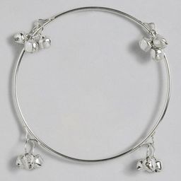 LAIDA Set of 8 Rhodium-Plated Oxidised Bangles image 3