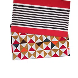 Saral Home Red & Yellow Set of 2 Printed Anti-Skid Floor Mat image 4