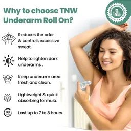 TNW the natural wash Set of 4 Cucumber Aloe Vera Under Arm Roll On Deodorant 50ml Each image 5