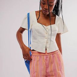 LULU & SKY Women Striped Loose Fit Technology Shorts-picture-55