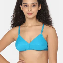 NAIDU HALL Pack Of 3 Non Padded Medium Coverage Bra All Day Comfort image 3