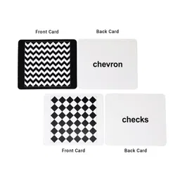 Brainsmith White & Black Patterns Newborn Flashcards image 2