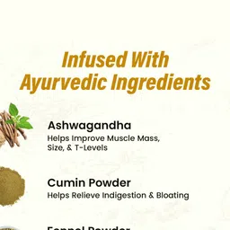 Ayuvya Set Of 2 I-Gain + & Supermaxx Mango Weight Gain Combo image 5