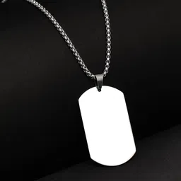 Roadster Men Silver-Plated Pendant With Ball Chain-image-13