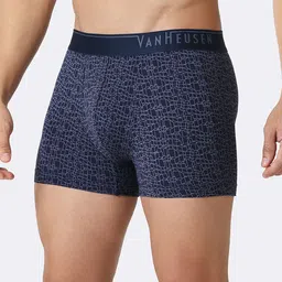van heusen innerwear Van Heusen Men SPP-16 Print 4 Way Stretch Body Defining Fit Trunks IHIOTR1SP1630048 image 5