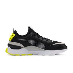 Puma Unisex Black & Grey Mesh RS-0 Core Running Shoes image 2