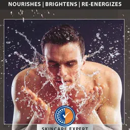 MEGLOW Men Instant Glow Facewash With Glutathione - 100 g image 2