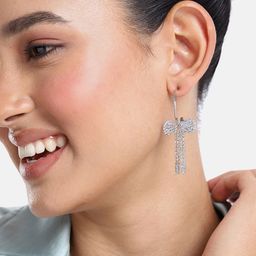 DressBerry Bow Design Contemporary Drop Earrings-image-13