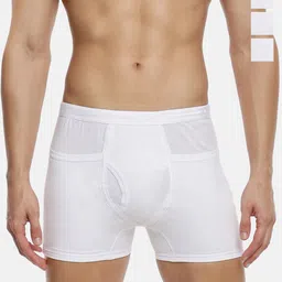 Ramraj Pack of 4 Breathability Trunks TARGETPCTWHT4P-27