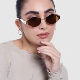 DressBerry Unisex Round Sunglasses with UV Protected Lens-50