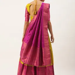 Fabcartz Semi-Stitched Lehenga & Unstitched Blouse With Dupatta image 5