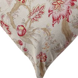 Contrast Living Set Of 2 Off-White & Red Printed Square Cushion Cover image 2