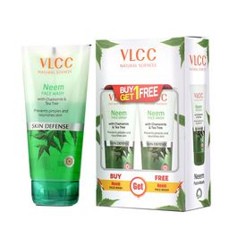 VLCC Set Of 6 Face Wash-2Pc Turmeric Berberis+ 2Pc Neem+ 2Pc Mulberry & Rose- 150ml Each image 4