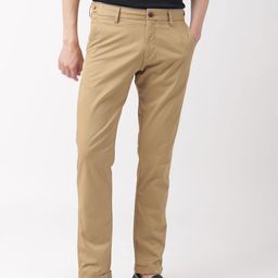 RARE RABBIT Trews-1 Mid-Rise Khaki Slim Fit Trouser-image-40
