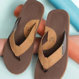 CHUPPS Men URO Foam & Shock Absorption Thong Flip-Flops-image-87