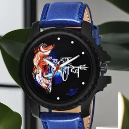 LOREM Men Printed Dial & Straps Analogue Watch LR66-A image 1