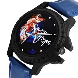 LOREM Men Printed Dial & Straps Analogue Watch LR66-A image 3