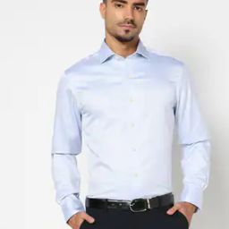 Regular Fit Shirt with Spread Collar-image-39