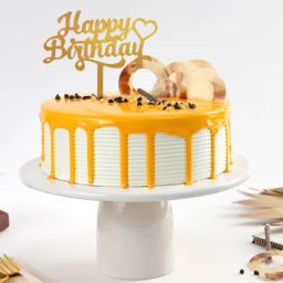 Birthday Special Butterscotch Cake (500 Gm)-image-29