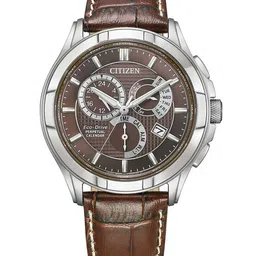 Citizen Men Dial & Leather Textured Straps Analogue Watch BL8160-07X-image-42