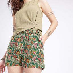 glitchez Women Floral Printed Shorts-26