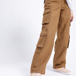glitchez Women Utility Regular Fit Mid-Rise Jeans-image-34