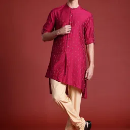 Anouk Ethnic Motifs Regular Kurta with Trousers-image-12