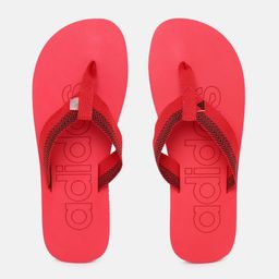 ADIDAS Men Brand Logo Printed Thong Flip-Flops-15