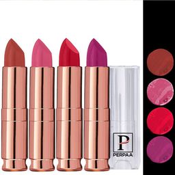 PERPAA Antique Set Of 4 Velvet Matte Lipstick - 3.5g Each- 55-58-60-73-image-61