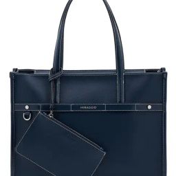 Miraggio Blue Marcy Large Faux Leather Tote-25