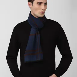 Van Heusen Men Checked Cotton Mufflers-image-47