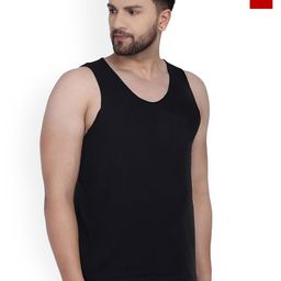 SLOWLORIS Pack Of 2 Printed Bio-Wash Sports Gym Innerwear Vests-picture-47