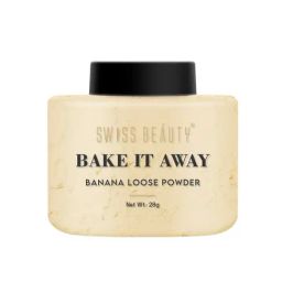 SWISS BEAUTY Bake It Away Banana Loose Powder Yellow - 28 gm-picture-10