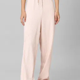 Only Light Pink Textured Trackpants-image-36