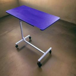 RM Social 30x16x27 inch Mild Steel Nobn Adjustable Over Bed Table, RM0128-image-10
