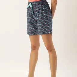 Kryptic Navy Printed Shorts image 3