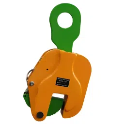 Finbeat Plate Lifiting Clamps Vertical Load Capacity 10 Ton (10000 Kg) Mild Steel Yellow and Green for Lifting-picture-9