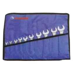 Eastman 2/100M Elliptical Panel Double Open Ended Jaw Spanner Set, E2002 (Set of 10)-46