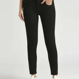 Pepe Jeans Black Mid Rise Jeans-picture-32