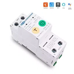 amiciSmart WiFi MCB Circuit Breaker 63 A with RS485, Overload Protection & SmartLife App Compatibility, 1xTOWBC-2P-ADV image 2