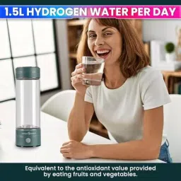 amiciSmart Hydrogen Infusing Glass Water Bottle Enhances Hydration with Elevated PPB Levels and Reduced ORP for Superior Wellness, 1xHYDRO-BOTTLE-ADV image 4