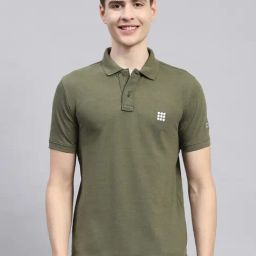 Rock.it Olive Smart Fit Polo T-Shirt-image-33